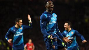 Arsenal blow as Danny Welbeck out for months after knee surgery