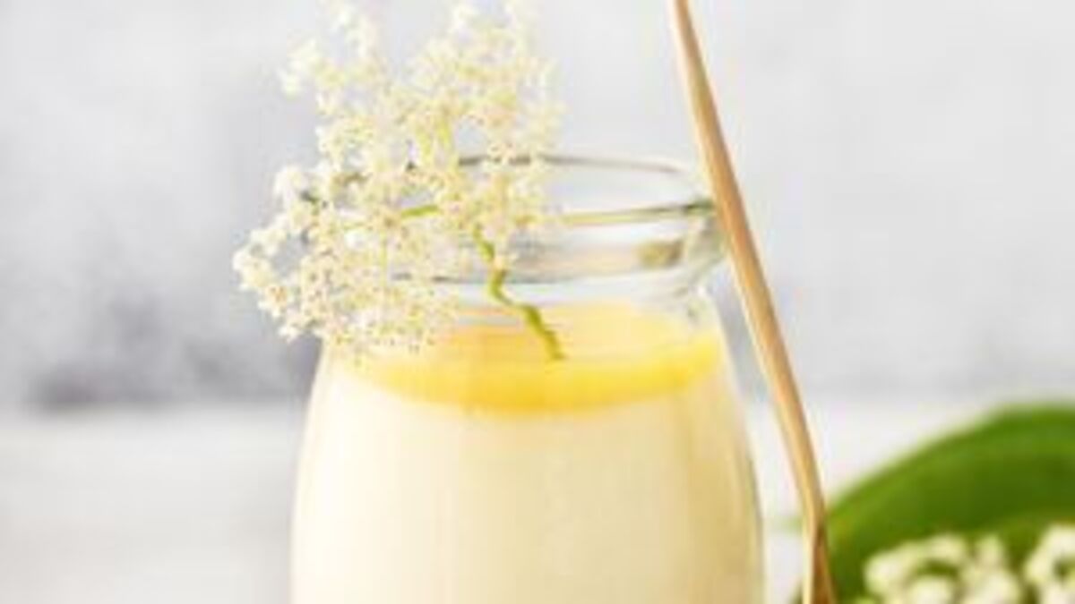 Elderflower Panna Cotta