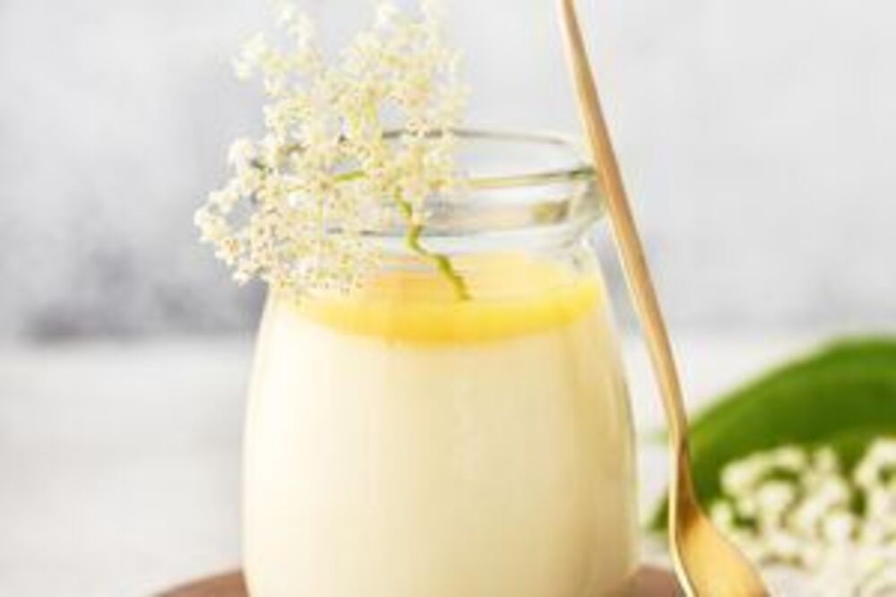 Elderflower Panna Cotta