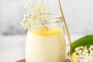 Elderflower Panna Cotta