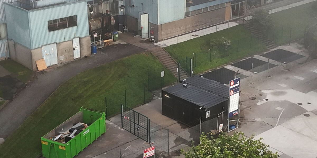 Manna Drone Delivery base at Marina Market, Centre Park Road, Cork City. Picture: Larry Cummins