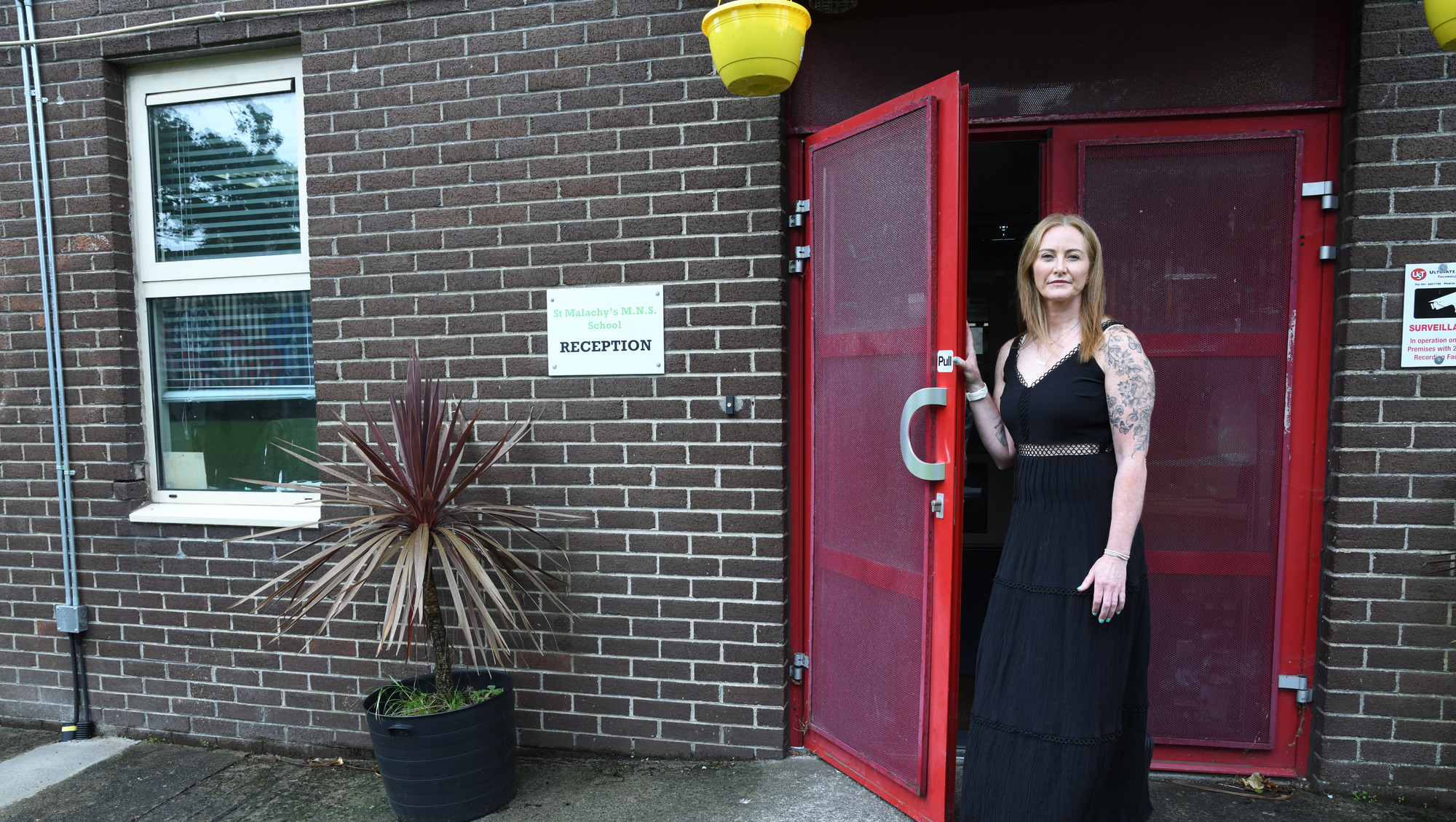  Michelle Eustace, the principal of St Malachy's NS in South Finglas, has started a GoFundMe for the leaking roof. Picture: Moya Nolan