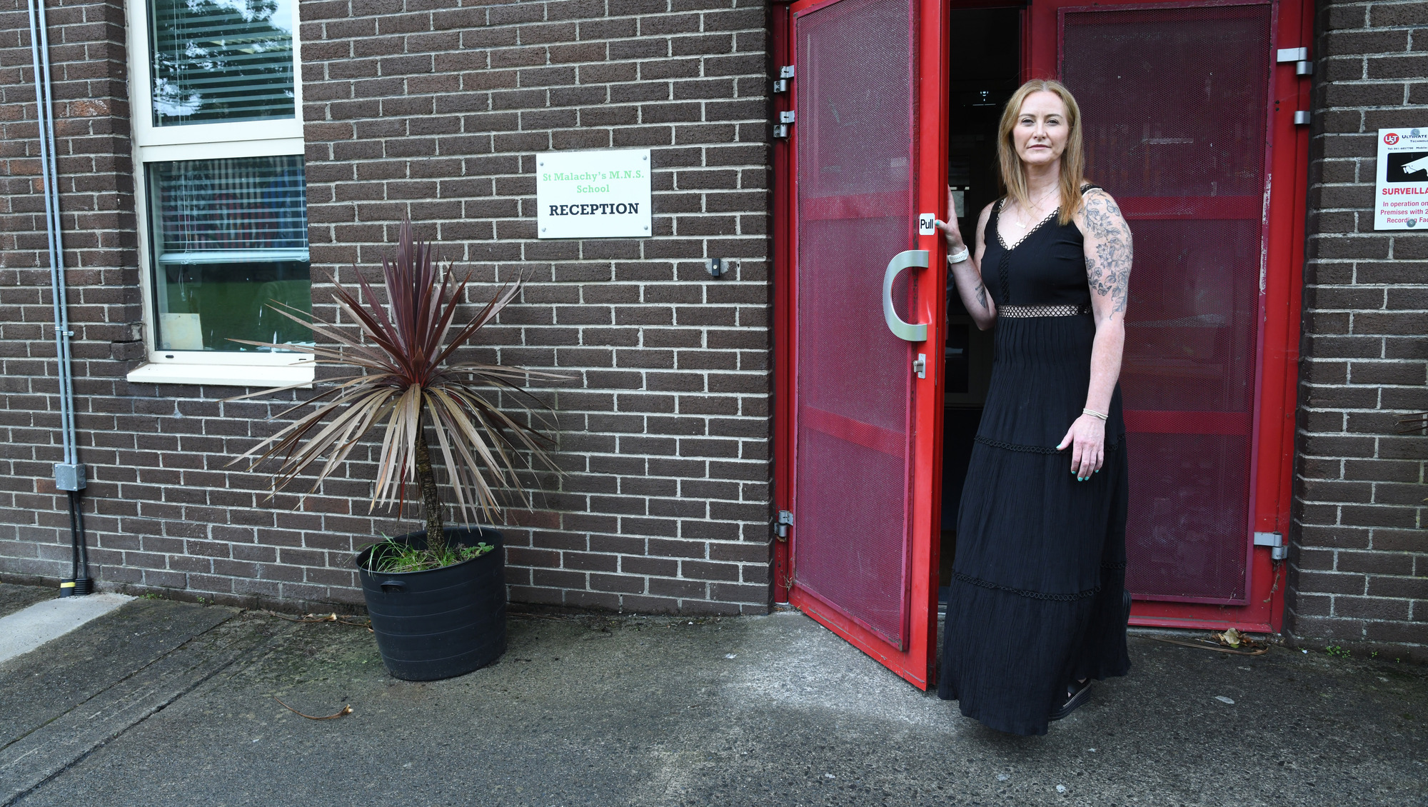  Michelle Eustace, the principal of St Malachy's NS in South Finglas, has started a GoFundMe for the leaking roof. Picture: Moya Nolan