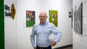 <p> New York-based Kerryman Maurice Regan, founder of leading construction firm JT Magen and a long-time supporter of Kerry GAA, visits the Kerry GAA Centre of Excellence in Currans, Co. Kerry</p> <p> New York-based Kerryman Maurice Regan, founder of leading construction firm JT Magen and a long-time supporter of Kerry GAA, visits the Kerry GAA Centre of Excellence in Currans, Co. Kerry</p>