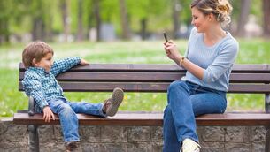 <p>A mother photographing her son. 'If parents and other adults in a child’s life are misusing tech and social media, or are spending too much time online, then how can we expect children to use it in a responsible way?' Picture: iStock</p> <p>A mother photographing her son. 'If parents and other adults in a child’s life are misusing tech and social media, or are spending too much time online, then how can we expect children to use it in a responsible way?' Picture: iStock</p>