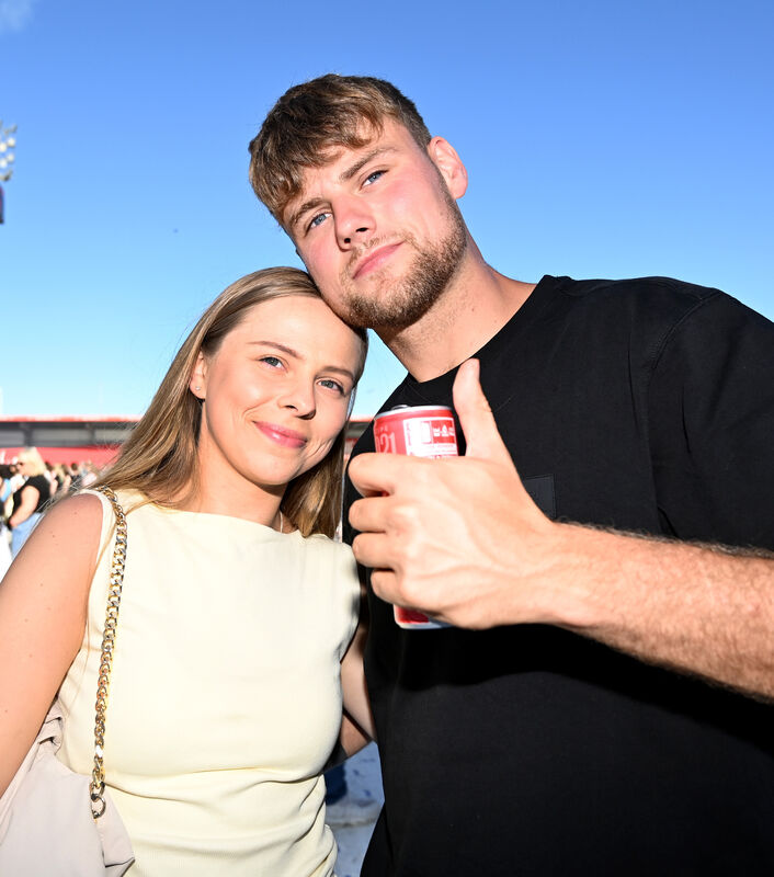 Gabriela Kosowska and Noel Keniry, both from Mallow, at the Kodaline concert at Musgrave Park (Virgin Media Park), Cork. Picture: Eddie O'Hare Gabriela Kosowska and Noel Keniry, both from Mallow, at the Kodaline concert at Musgrave Park (Virgin Media Park), Cork. Picture: Eddie O'Hare