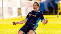 Harry Wood celebrates scoring 19/6/2026