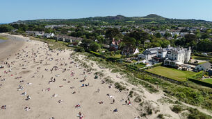 <p>Sunbathers soaked up the sunshine at Burrow Beach in Dublin in May, which saw record-breaking temperatures (PA)</p> <p>Sunbathers soaked up the sunshine at Burrow Beach in Dublin in May, which saw record-breaking temperatures (PA)</p>