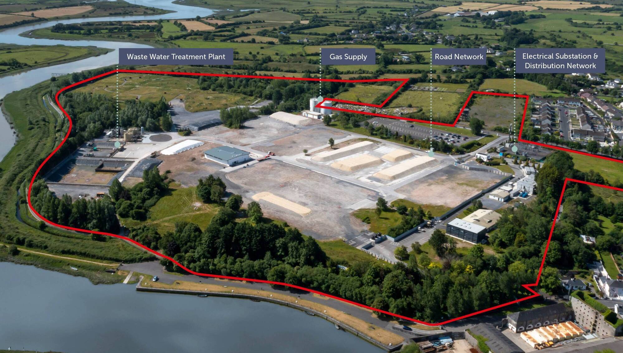 The Roche site in Clarecastle, Co Clare — 'one of the most compelling industrial opportunities currently available in the west of Ireland' — is being sold by Cushman & Wakefield. File picture