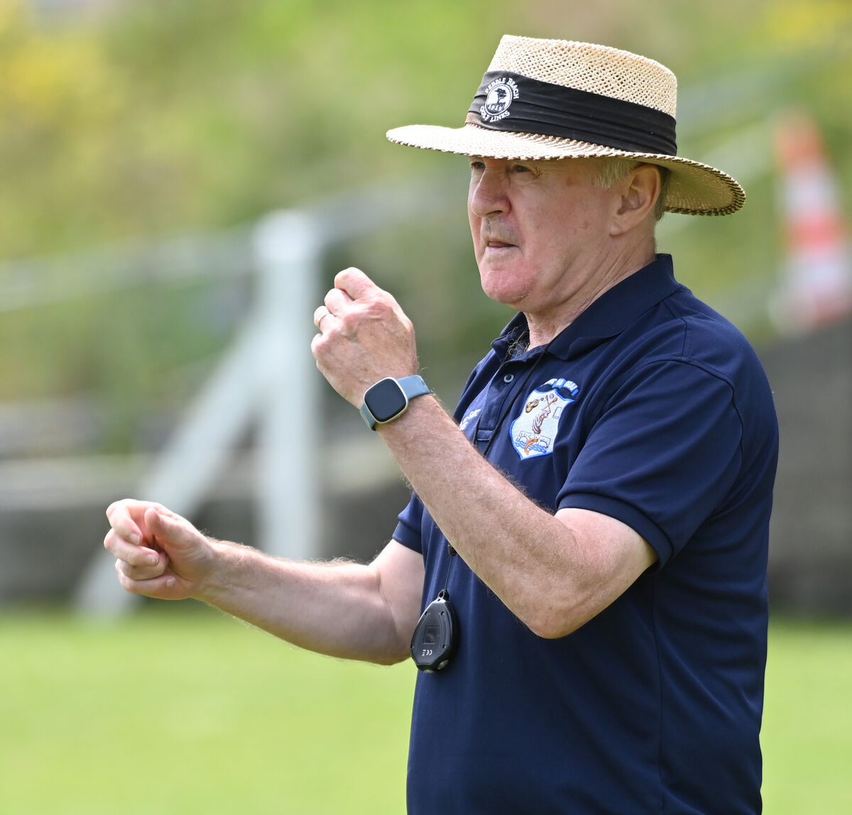 Knocknagree manager John Fintan Daly celebrates. Pic: Eddie O'Hare