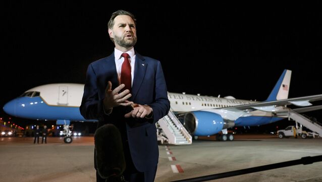 <p>US Vice President JD Vance. File Picture: Jonathan Ernst/Pool via AP</p>