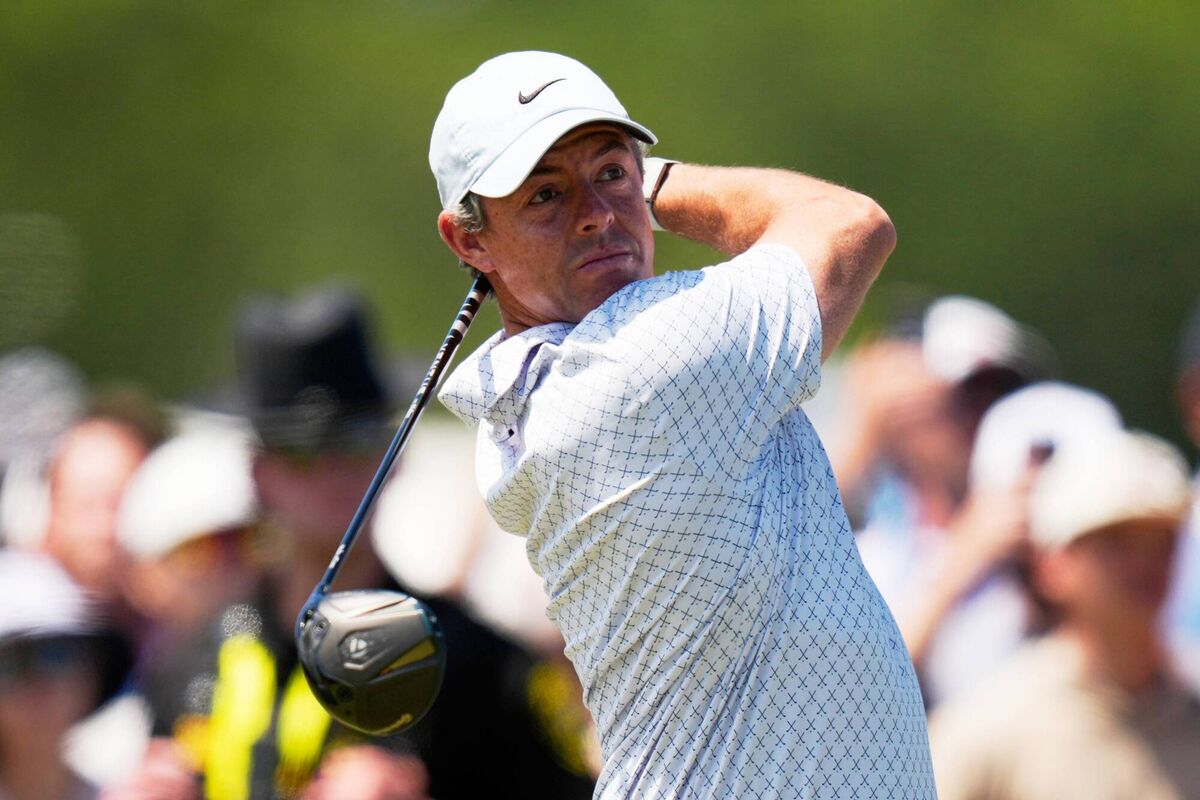 Rory McIlroy finished six over par after a second consecutive 73. Picture: Seth Wenig/AP Rory McIlroy finished six over par after a second consecutive 73. Picture: Seth Wenig/AP