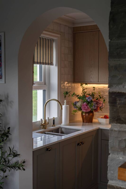 The interior design of Achill Cottage by James McNamara. The interior design of Achill Cottage by James McNamara.