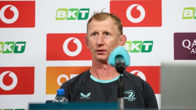 <p>LEO LEAVING LEINSTER: Leinster head coach Leo Cullen will leave the province in June 2027. Pic: ©INPHO/Nick Elliott</p>
