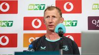 Leo Cullen during the post match press conference 19/6/2026