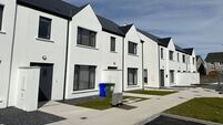 Newly built houses in Ireland