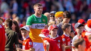 <p>RED ALL OVER: Offaly's Brian Duignan dejected after the game. Pic: INPHO/Tom O'Hanlon</p> <p>RED ALL OVER: Offaly's Brian Duignan dejected after the game. Pic: INPHO/Tom O'Hanlon</p>