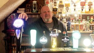 <p>Val O'Mahoney, a former worker at Irish Steel, who now manages The Gables Bar in Cork city</p> <p>Val O'Mahoney, a former worker at Irish Steel, who now manages The Gables Bar in Cork city</p>