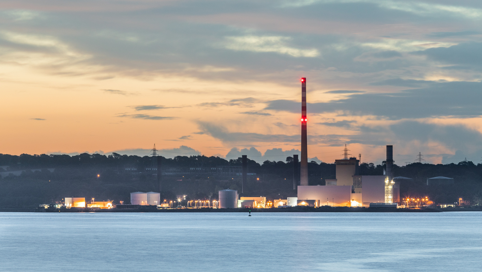  The ESB generating station in Aghada, Co Cork; electricity prices are still down 62.7% compared to the peak that occurred in August 2022. File picture: David Creedon