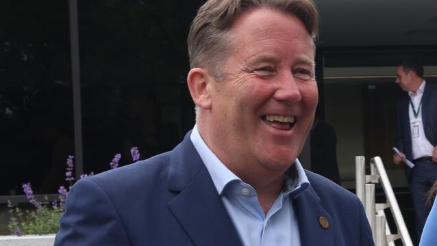 <p>Darragh O'Brien at the official opening of HSE Dublin and North East surgical hub this morning. Named by colleagues as a contender to be the next FF leader, Mr O’Brien told the 'Irish Examiner' he was focused on his roles as a minister and TD. Picture: Stephen Collins</p>