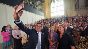 <p>Andy Burnham with colleagues from the Parliamentary Labour Party in Westminster Hall at the Houses of Parliament in central London, as he returns to the House of Commons to take up his seat after winning the Makerfield by-election. Picture date: Monday June 22, 2026.</p> <p>Andy Burnham with colleagues from the Parliamentary Labour Party in Westminster Hall at the Houses of Parliament in central London, as he returns to the House of Commons to take up his seat after winning the Makerfield by-election. Picture date: Monday June 22, 2026.</p>