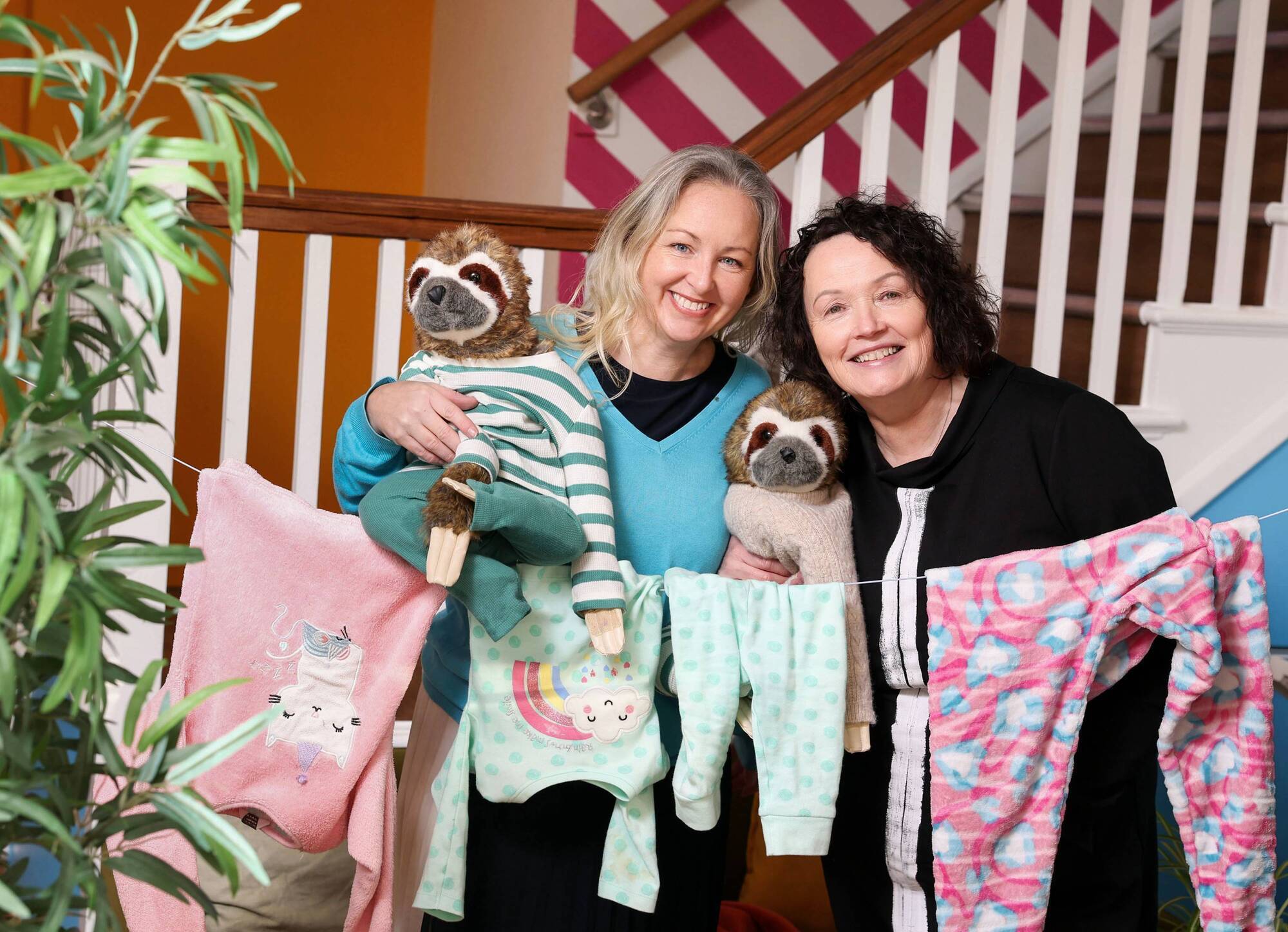 Pictured are Kerry McLaverty, CEO of LauraLynn and Teresa Heeney, CEO of Early Childhood Ireland Pic: Marc O’Sullivan