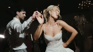 <p>Laura Nolan and Matthew MacNabb on their wedding day. Picture: Guilherme Resende & Edgar Camargo @guilhermertds</p> <p>Laura Nolan and Matthew MacNabb on their wedding day. Picture: Guilherme Resende & Edgar Camargo @guilhermertds</p>