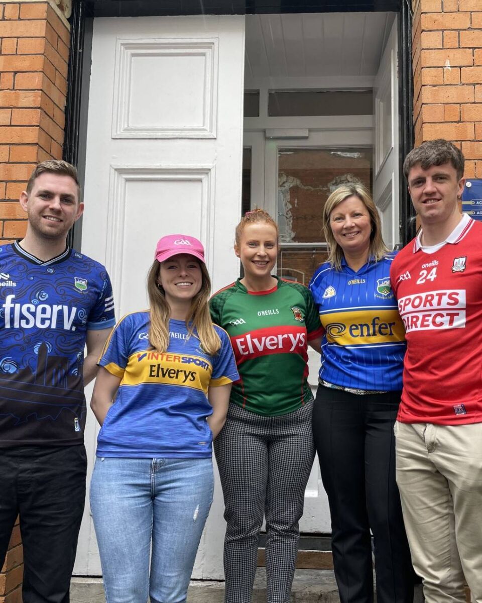 Members of FDC Group's branch in Wellington Road, Cork City, proud supporters of community level GAA teams. Members of FDC Group's branch in Wellington Road, Cork City, proud supporters of community level GAA teams.
