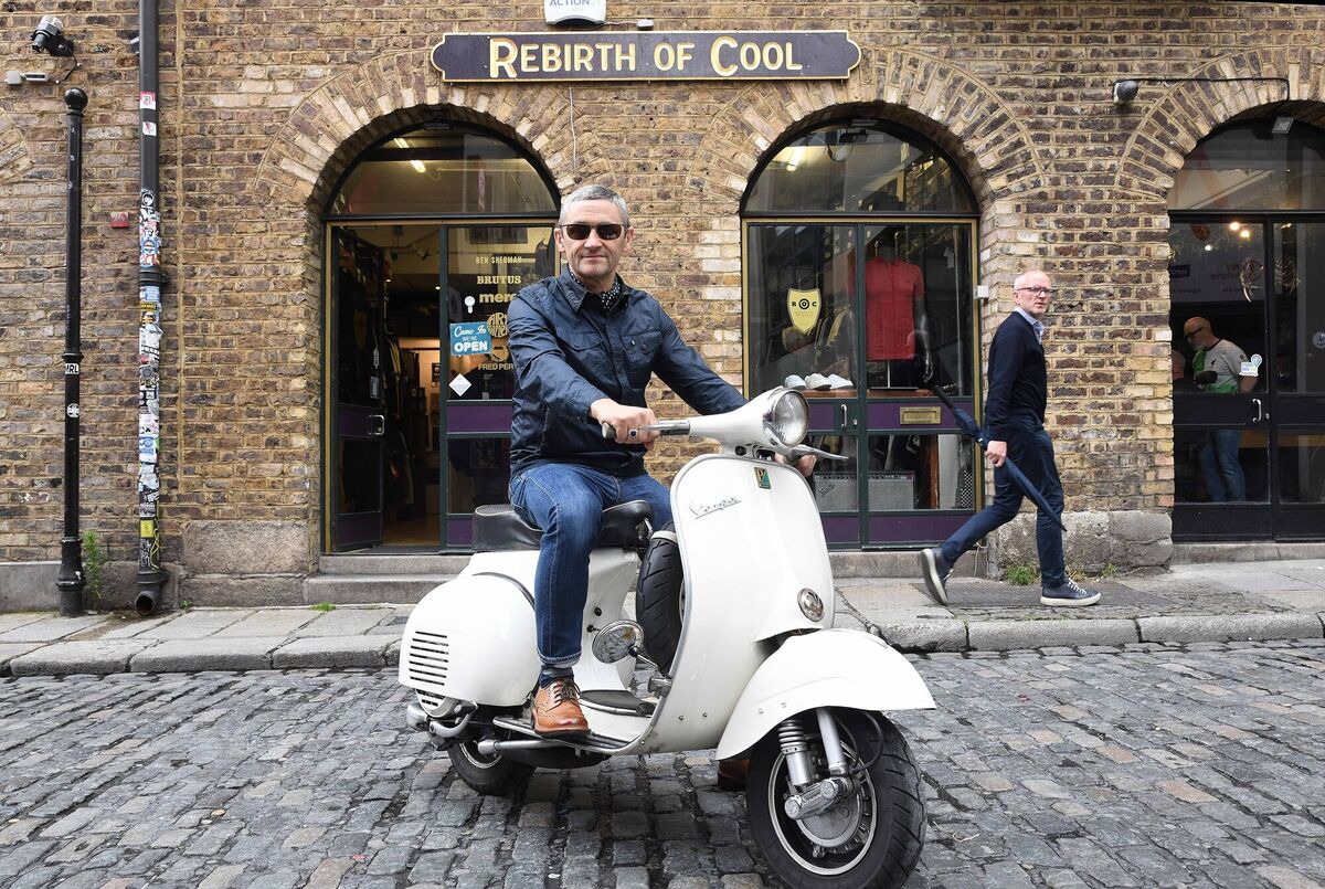 Eamon Flavin outside the Rebirth of Cool store in Temple Bar. Picture: Moya Nolan Eamon Flavin outside the Rebirth of Cool store in Temple Bar. Picture: Moya Nolan