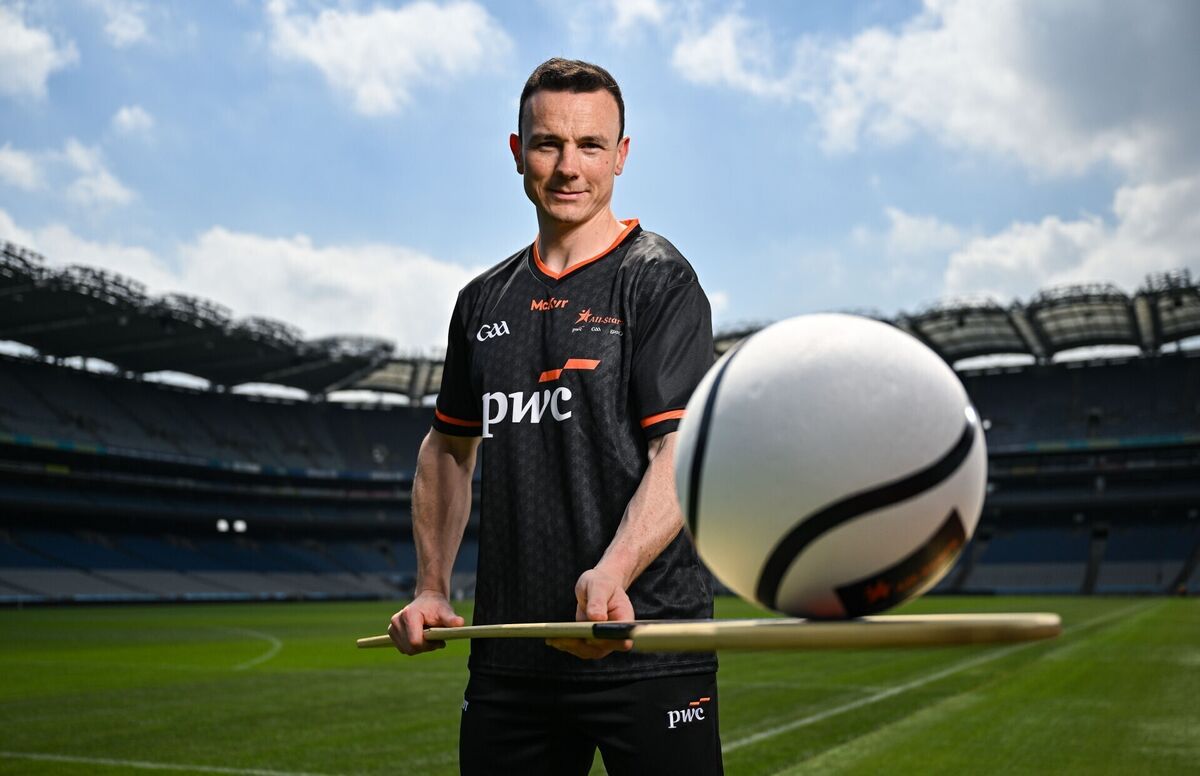 Dublin Hurler Liam Rushe was in attendance at Croke Park as PwC announce an extension of their title sponsorship of PwC GAA/GPA All-Stars and Camogie All-Stars for a further three years. Pic: Sam Barnes/Sportsfile