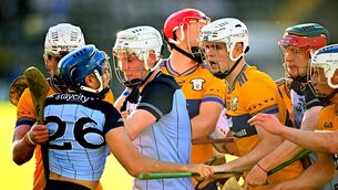 <p>Liam Rushe on Brendan Kenny red card: "I didn't feel like he lined him up and went to do him or anything like that." Pic: David Fitzgerald/Sportsfile</p> <p>Liam Rushe on Brendan Kenny red card: "I didn't feel like he lined him up and went to do him or anything like that." Pic: David Fitzgerald/Sportsfile</p>