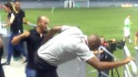WATCH: Costa Rica manager Paulo Wanchope in post-match scrap in the stands