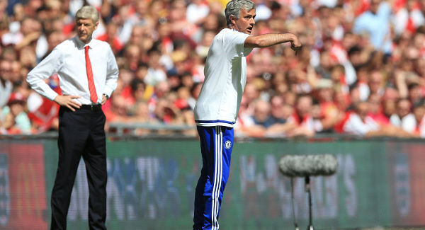 Wenger gets first win over Mourinho who snubs Frenchman afterwards