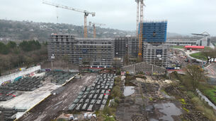 <p>Apartment blocks under construction in Cork docklands at Marquee Road, Centre Park Road and Monahan Road. The Cork Docklands redevelopment project is to deliver new public realm roads, parks, and cultural spaces, with the proposals expected to open up space for 10,000 new houses. Picture: Larry Cummins</p> <p>Apartment blocks under construction in Cork docklands at Marquee Road, Centre Park Road and Monahan Road. The Cork Docklands redevelopment project is to deliver new public realm roads, parks, and cultural spaces, with the proposals expected to open up space for 10,000 new houses. Picture: Larry Cummins</p>