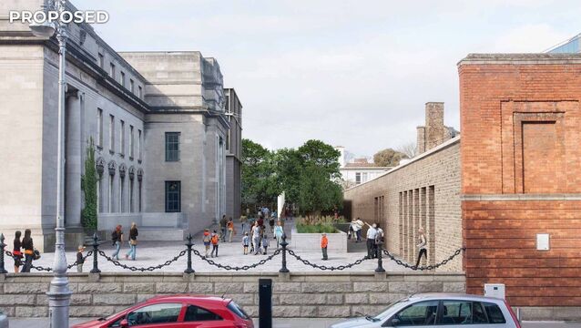 <p>A visualisation of the proposed National Children’s Science Centre in Dublin. OPW minister Kevin ‘Boxer’ Moran said: 'We have no sponsoring department within government to take it on.' Picture: 3ddesignbureau.com</p>