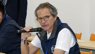 Rafael Grossi (Kyodo News via AP)
