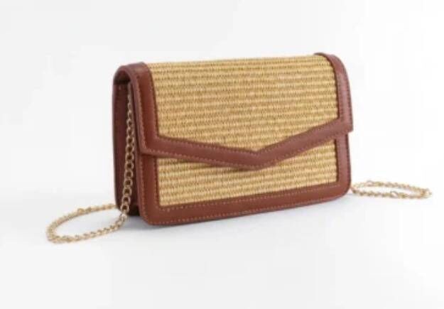 Raffia Clutch Crossbody Bag, €165, LANDA Raffia Clutch Crossbody Bag, €165, LANDA