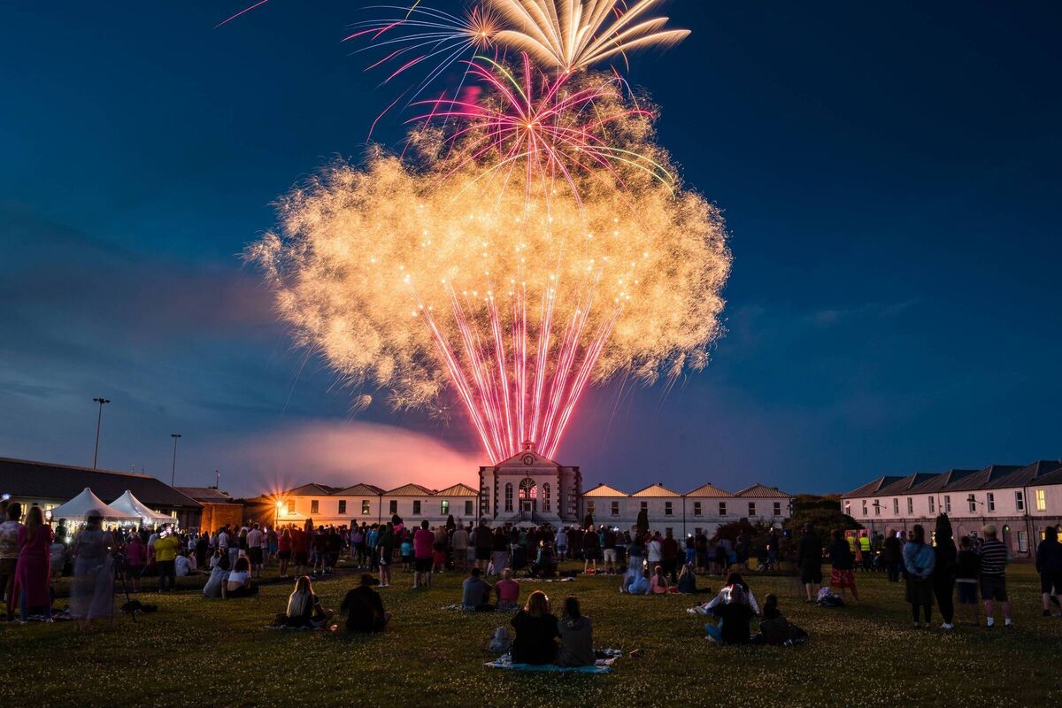 The Spike Island Fireworks Spectacular returns with a bang on Sunday, June 1, celebrating the island's independence. Picture: Joleen Cronin