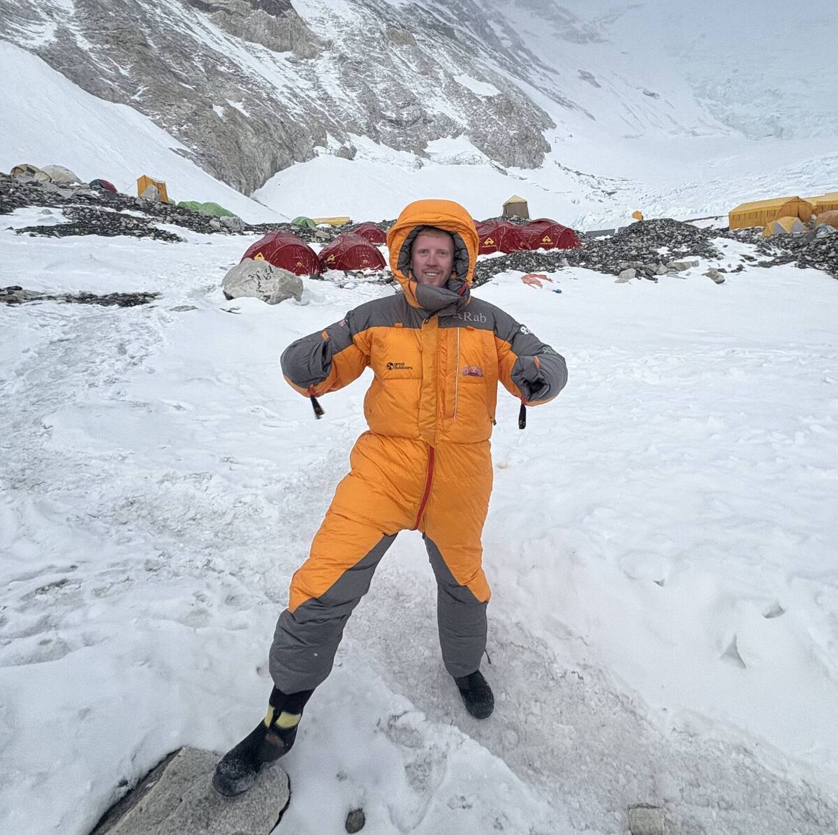 Adam Sweeney, SETU student and the youngest Irish person to summit Mount Everest 