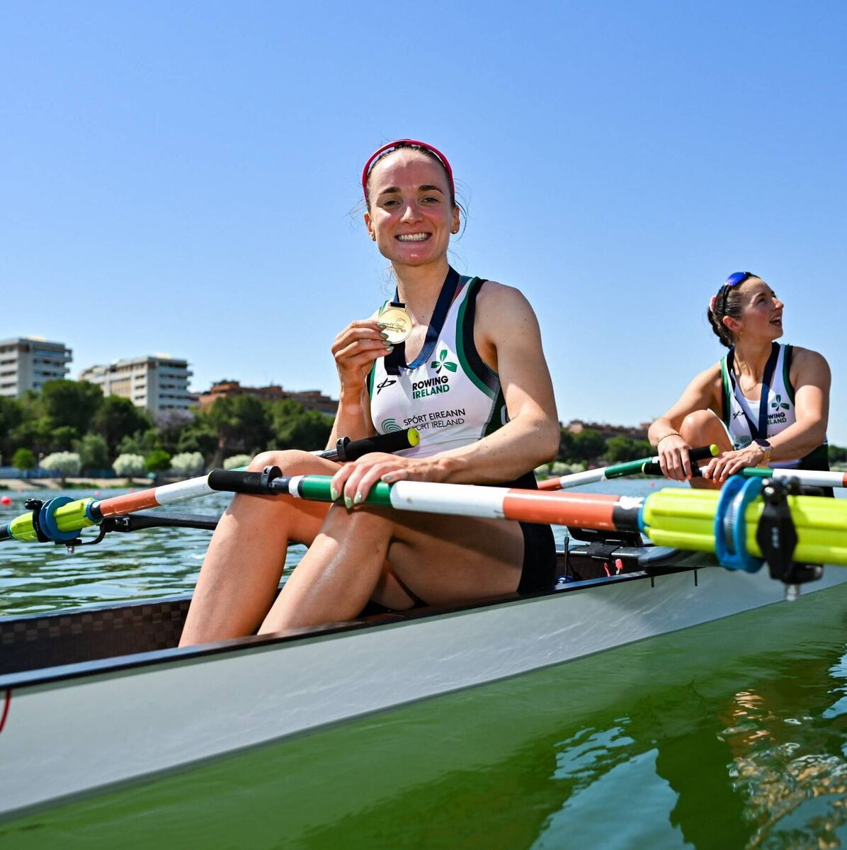Mags Cremen, SETU student and two-time Olympian. Photograph: Sportsfile 