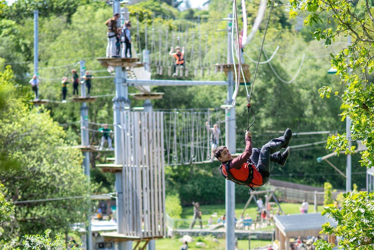 The Wildlands Zip-n-Trek in Co. Galway