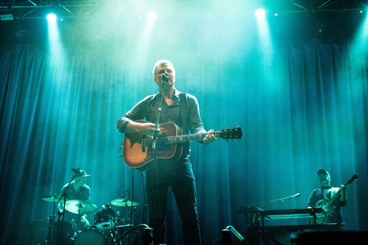 Paul Noonan performs on stage. Picture: Chani Anderson Paul Noonan performs on stage. Picture: Chani Anderson