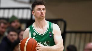 <p>Adrian O'Sullivan of Ireland during the FIBA EuroBasket 2029 Pre-Qualifiers Group A match between Ireland and Luxembourg. Pic: Paul Phelan/Sportsfile</p> <p>Adrian O'Sullivan of Ireland during the FIBA EuroBasket 2029 Pre-Qualifiers Group A match between Ireland and Luxembourg. Pic: Paul Phelan/Sportsfile</p>