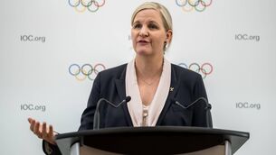 <p>IOC president Kirsty Coventry Photo by Fabrice Coffrini - Pool/Getty Images</p> <p>IOC president Kirsty Coventry Photo by Fabrice Coffrini - Pool/Getty Images</p>
