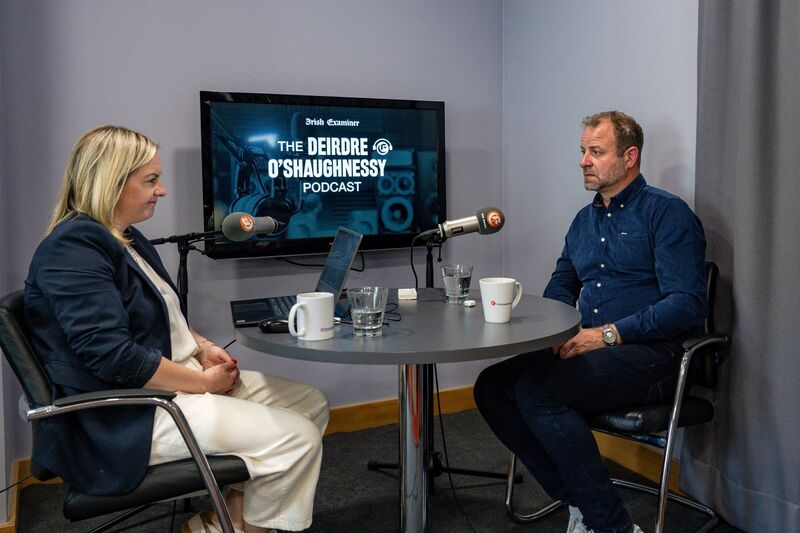 Craig Coady speaking with Deirdre O’Shaughnessy for her 'Irish Examiner' podcast about Craig's campaign for access to treatment for those living with the rare disease Friedrich's ataxia. Picture: Chani Anderson Craig Coady speaking with Deirdre O’Shaughnessy for her 'Irish Examiner' podcast about Craig's campaign for access to treatment for those living with the rare disease Friedrich's ataxia. Picture: Chani Anderson