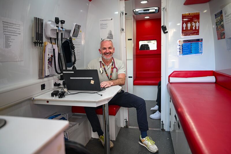 Dr Enda Barron says 'people living on the streets face so many more challenges than your typical patient'. Dr Enda Barron says 'people living on the streets face so many more challenges than your typical patient'.