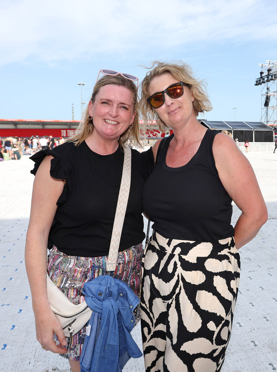 Deirdre Hussey and Olive Keane from Limerick arriving for Alanis Morissette's concert at Musgrave Park (Virgin Media Park) in Cork tonight. Picture: Jim Coughlan Deirdre Hussey and Olive Keane from Limerick arriving for Alanis Morissette's concert at Musgrave Park (Virgin Media Park) in Cork tonight. Picture: Jim Coughlan