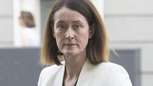 <p>Chief executive of Beaumont Hospital Anne Coyle arriving at the Public Accounts Committee hearing on Thursday morning. Picture: Sam Boal/Collins </p>