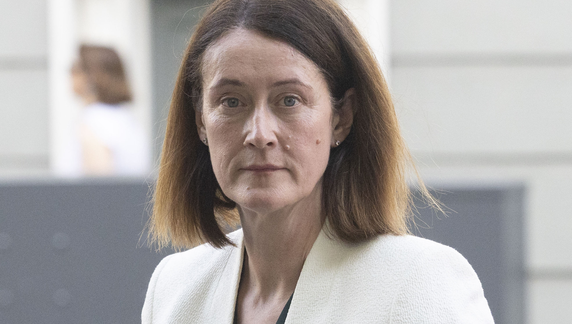 Chief executive of Beaumont Hospital Anne Coyle arriving at the Public Accounts Committee hearing on Thursday morning. Picture: Sam Boal/Collins 