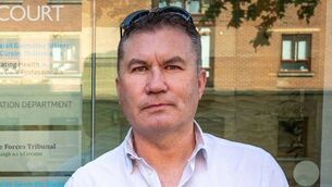 <p>Denis Kennedy who gave evidence at the Defence Forces Tribunal on Thursday. Picture: Neil Michael.</p>